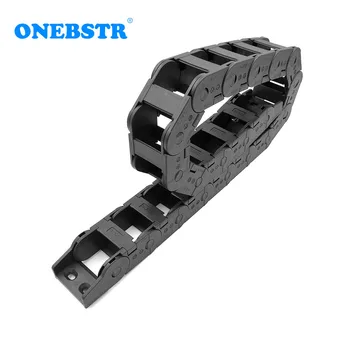 

JFLO 1 Meter 25x38 25x57 25x77mm Towline Wire Carrier Cable Drag Chain Bridge Type Interior Opening Protection Free Shipping
