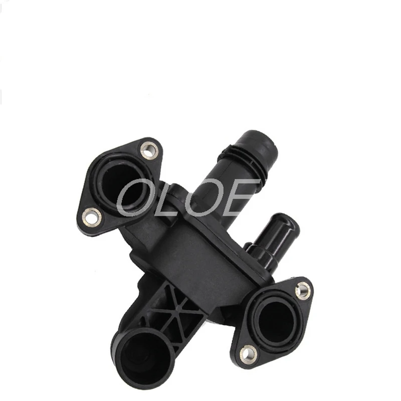 Engine coolant Thermostat housing Three-way water pipe flange LR073372 1357091 for Land Rover Discovery 3 4 | Автомобили и