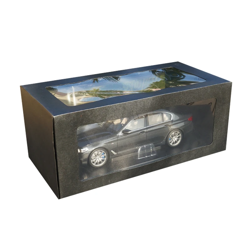 1:18 5 серия B M W G30 2017 литая под давлением модель автомобиля для подарка
