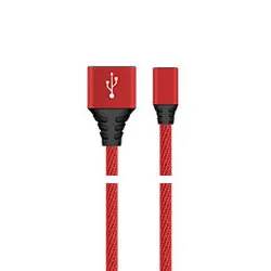 Micro USB Red USB кабель 3A USB быстрая зарядка флэш-зарядное устройство кабель для Android type C IP Xiaomi Redmi K20 huawei Nova OPPO VIVO интерфейс устройства - Цвет: Micro USB Red