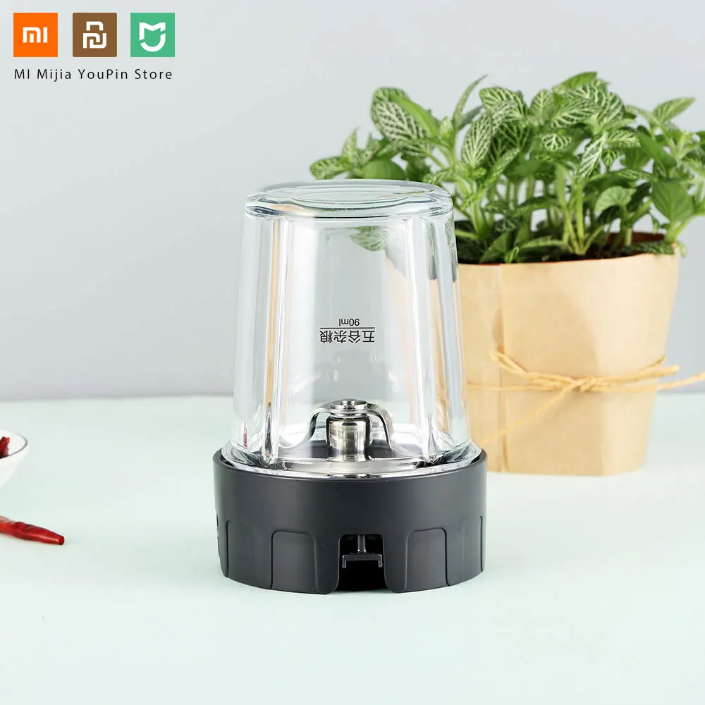 Xiaomi Mijia шлифовальный стаканчик домашняя кухонная машина из нержавеющей стали тупой нож держатель смесителя Высокопрочное шлифовальное устройство для стекла тела