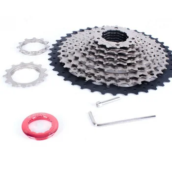 

MTB Freewheel Flywheel Cassette Sprocket Silver Ultra light Replacement