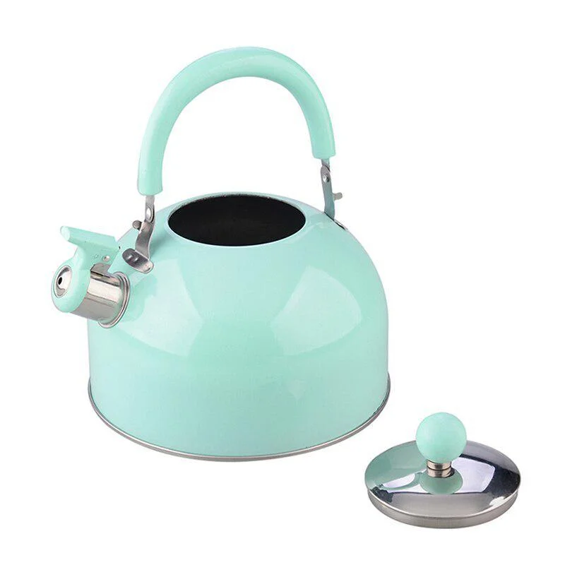 

2.5L Stainless Steel Whistling Kettle Teapot Stovetop Fast Boil Water Coffee Pot