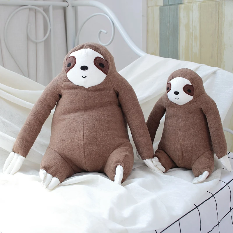 26/35cm Cute Plush sloth simulation 