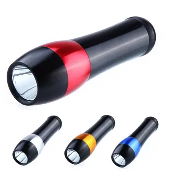 

1 pc Mini Portable Pocket Aluminium Alloy LED Torch Flashlight Red Blue Gold