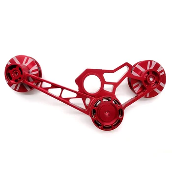 

Bicycle Chain Tensioner 2 6 Speeds Wear Resistant Professional Practical Aluminium Alloy Cycling Stable Accessories For Brompton