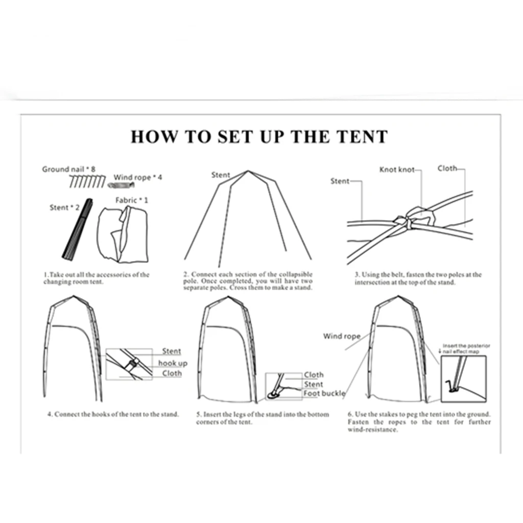 Outdoor Changing Dressing Tent Pop Up Lightweight Camping Beach Toilet Room Privacy Shelter