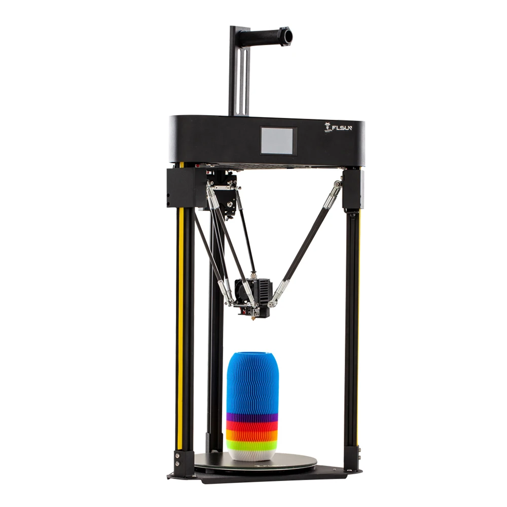 US $252.67 Flsun Q5 3D Printer Kit 32 Bit TMC 2208 Silent Driver Auto Leveling Switch Sensor Resume PreAssembly TFT 200200mm Print Size