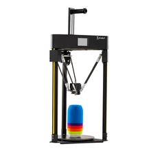 Flsun q5 kit impressora 3d 32 bit tmc 2208 motorista silencioso interruptor de nivelamento automático sensor retomar pré-montagem tft 200*200mm tamanho de impressão