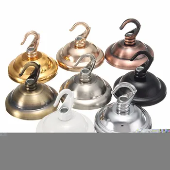 

Fitting Chandelier 56mm Diameter Retro Lamp Holder Vintage Light Base Antique Ceiling Rose Hook Ring Plate Light Holder
