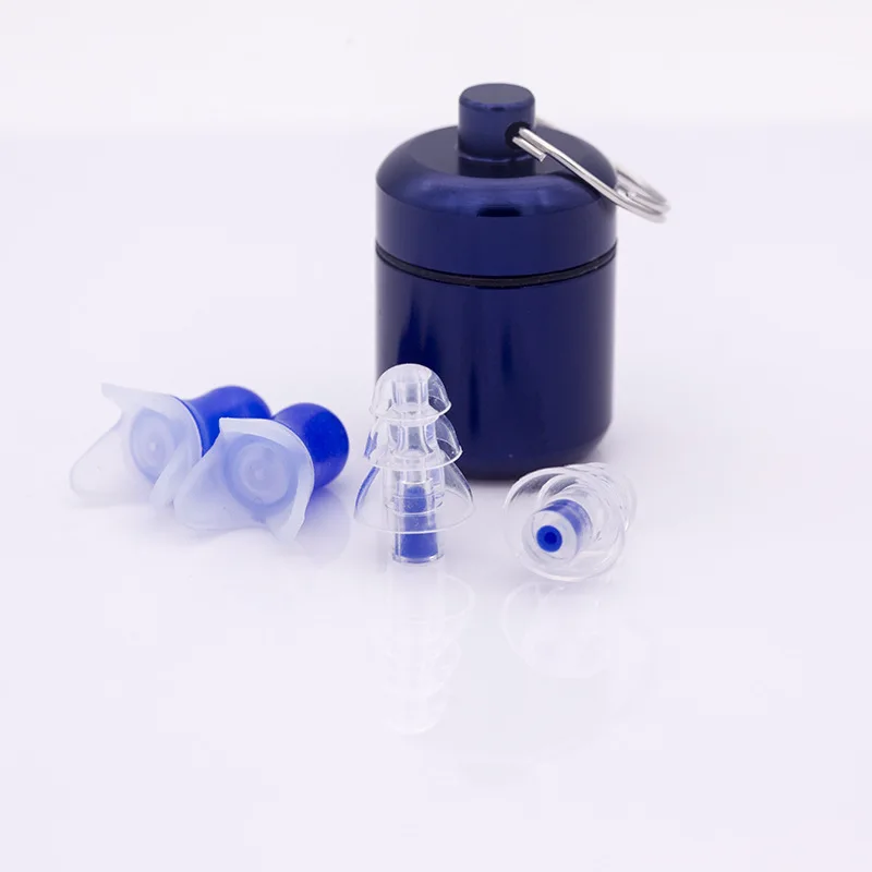 

High Fidelity Earplugs for Concerts Party DJ Noise filter Reusable Ear Plugs Noise Cancelling Dubs Acoustic Silicone Ear Plugs