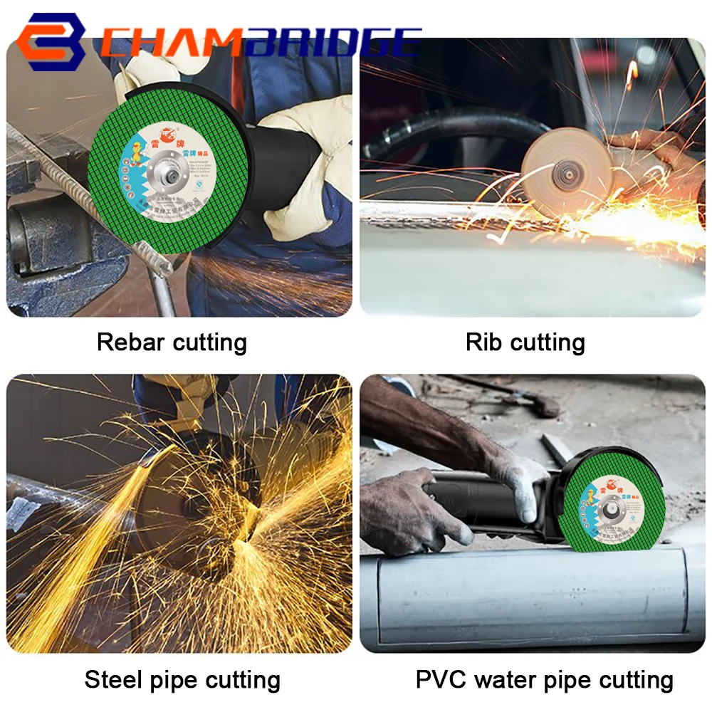 Metal Cutting Disc Grinding Wheel Blade Reinforced Cut Off Wheel Angle Grinder Tool 107x1.2x16mm 2Pcs-30Pcs DIY Tool Accessories