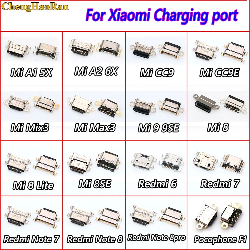 Разъем док станции Micro USB гибкий кабель запасные части для Xiaomi Mi A1 A2 8 9 CC9E Max3 Mix 3 Redmi