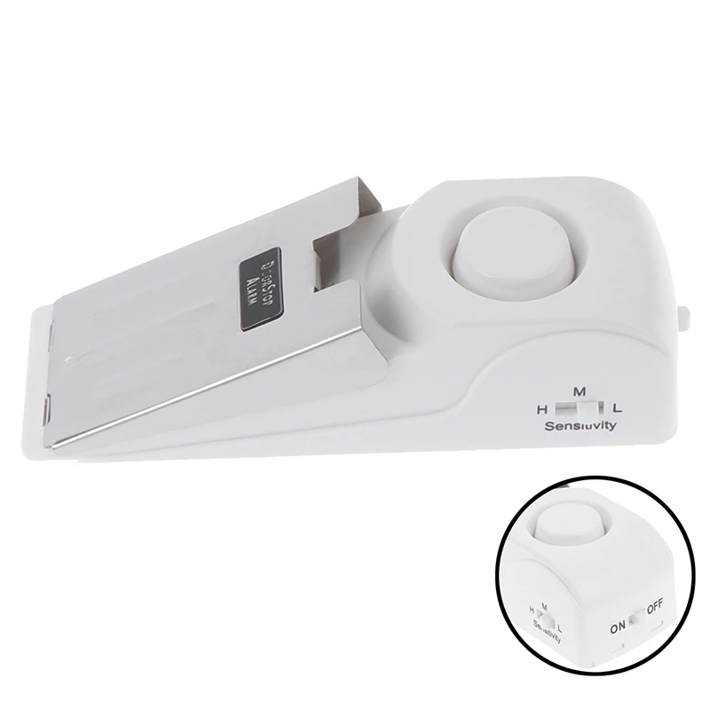 1pc Alarm Wireless Door Stopper Home Travel Security Portable System Safety Wedge Alert Door Stopper