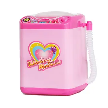 

Children'S Simulation Electric Washing Machine Makeup Brush Cleaning Machine Children'S Early Education Toys
