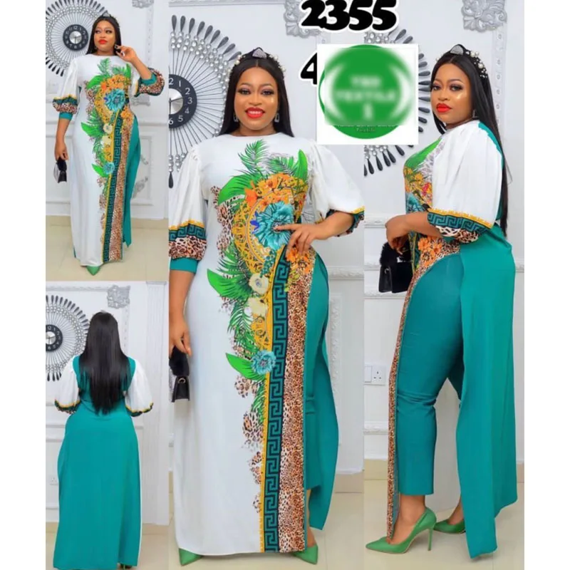 High Quantity African Sexy New Design Long Top With Pants 2 Pieces For Lady（FCPTZ01#） factory direct sales of a large quantity of high quality full face protective mask c900 c850 t8000 in stock