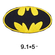 Нашивки с вышивкой СУПЕРМЕНА для одежды, аппликация логотипа, одежда с героями мультфильмов, badges1