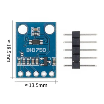

50PCS GY-302 BH1750 BH1750FVI Chip Light Intensity Light Module Freeshipping