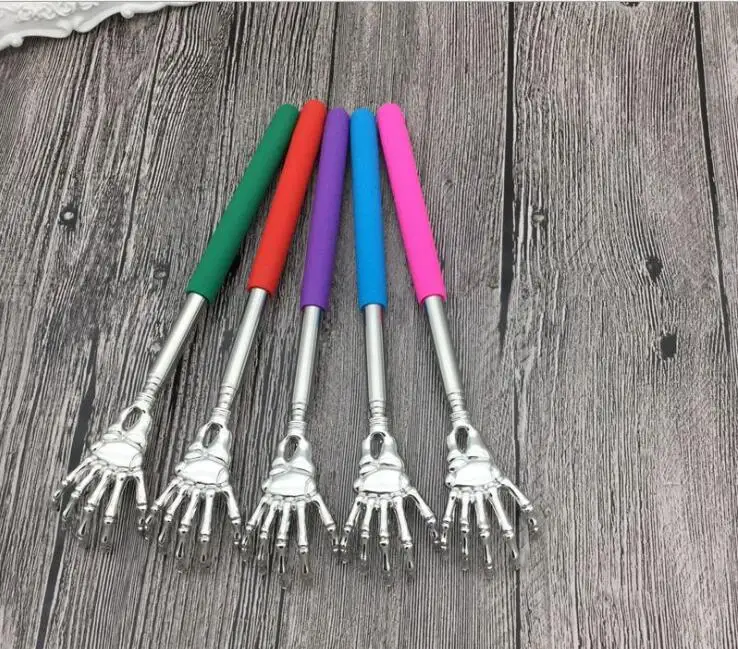 300 шт. приспособление для чесания спины телескопическая царапин Backscratcher массажный комплект обратной скребка Выдвижной Телескопический зуда для ухода за Товары для здравоохранения