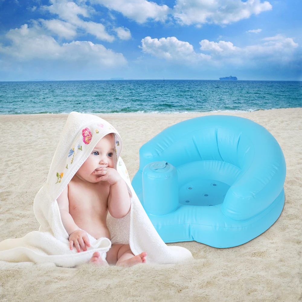 Inflatable Baby Chair Portable Infant Sofa Safety Training Seat Inflatable Baby Chair Portable Infant