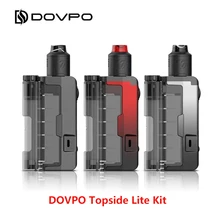 Новейший DOVPO Vape Mod Topside Lite комплект с Variant RDA с двойной катушкой атомайзер Питание от одной батареи 18650/21700/20700