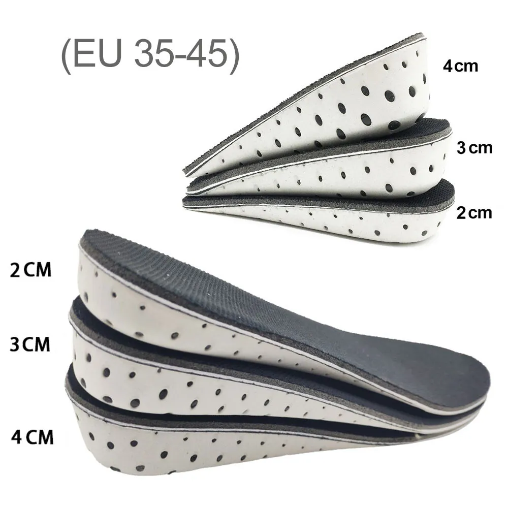 Unisex Shoe Insole High Elasticity Height Increase Insole Brearthable Insole 