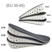 Wkładka podwyższająca 1 para twarda oddychająca wkładka z pianki Memory Heel wkładki podnoszące wkładki do butów wkładki do butów wkładki do windy dla Unisex tanie i dobre opinie COSYLEE 3 cm-5 cm CN (pochodzenie) Memory foam Średnia (B M) Stałe Mocne Pochłaniające wstrząsy Zwiększające wysokość