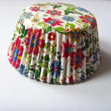 Floral Cupcake liner/Muffin Paper