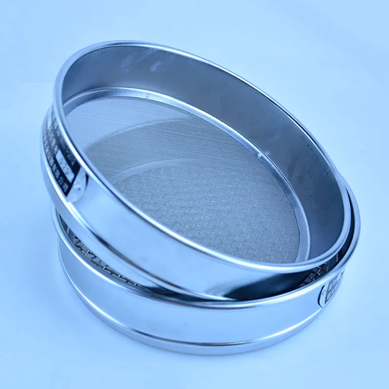Dia 20cm 2 - 28 mesh Standard Laboratory Test Sieve 304 SUS filter mesh chroming frame Sampling Inspection Pharmacopeia sieve