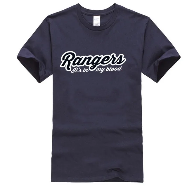 Rangers It's In My Blood футбол Глазго шотландский Footie смешные мужские футболки | Мужская