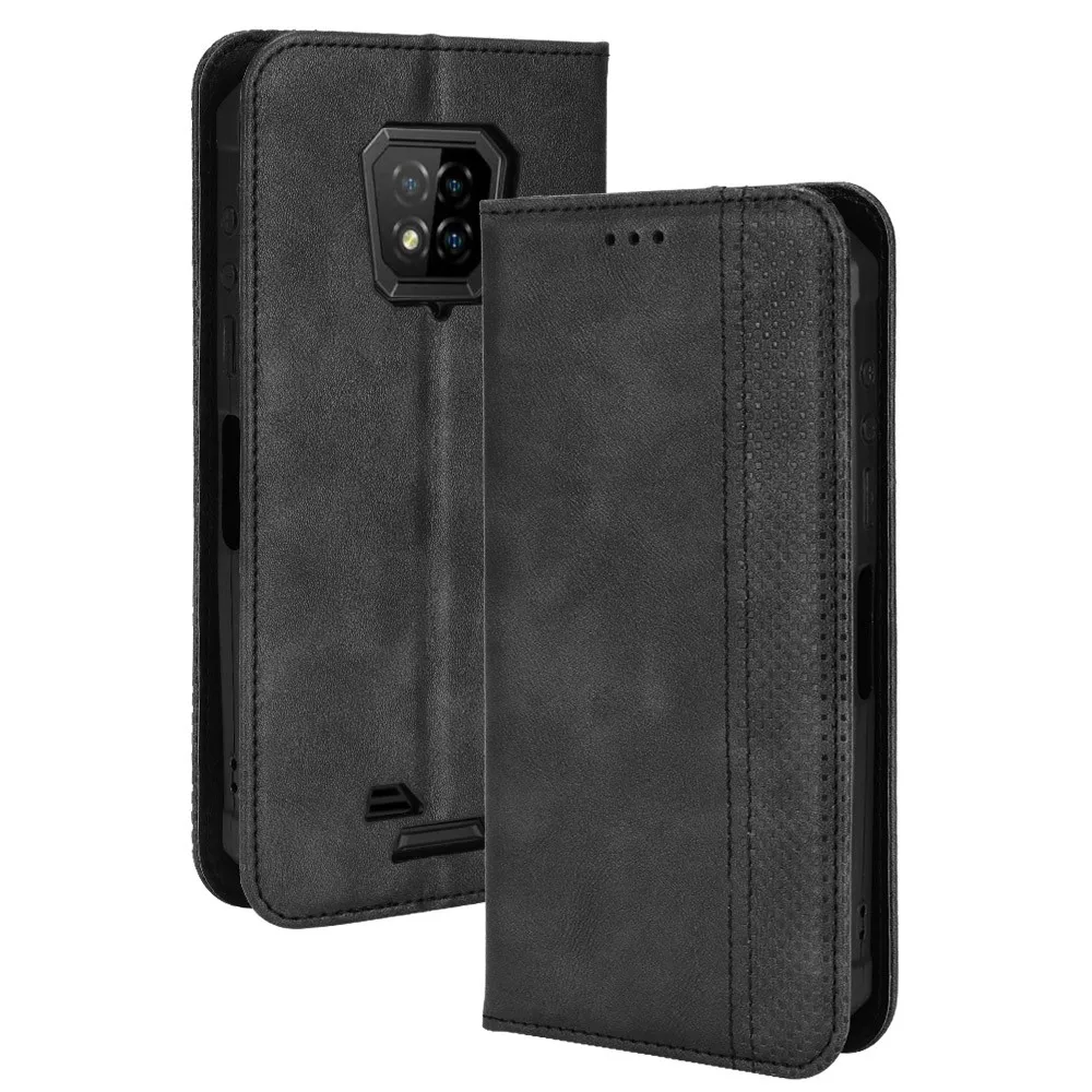 Luxury Flip PU Leather Wallet Case with Magnetic Adsorption