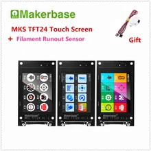3d printer elements MKS TFT24 touch screen v1.1 Rep Rap LCD unit controller full color display SainSmart splash screen monitor