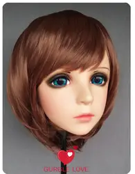 (DM174) Милая девочка Смола половина головы кигуруми маска с BJD глаза в стиле японского аниме маска Лолиты кроссдресс кукла