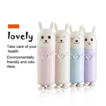 

​Fashion Innovation Creative Cute Bunny Travel Portable Toothbrush Storage Box