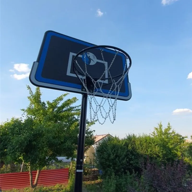 Lndoor Outdoor Basketball Hoop Heavy Basketball Metal Net Anti-Rust Chain Steel Rings Standard Accessories
