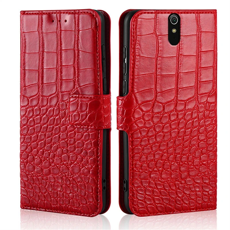 case For Sony Xperia C5 Ultra Case Crocodile texture leather Phone Cover For Sony Xperia C5 Ultra Dual E5553 E5506 E5533 case