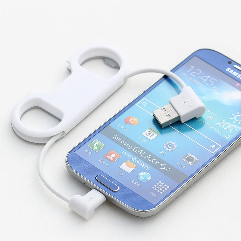 3 in 1 Beer Bottle Opener Keychain USB Data Cable Charging Cable Portable Multifunction Data Cable for IOSAndorid Phones (7)