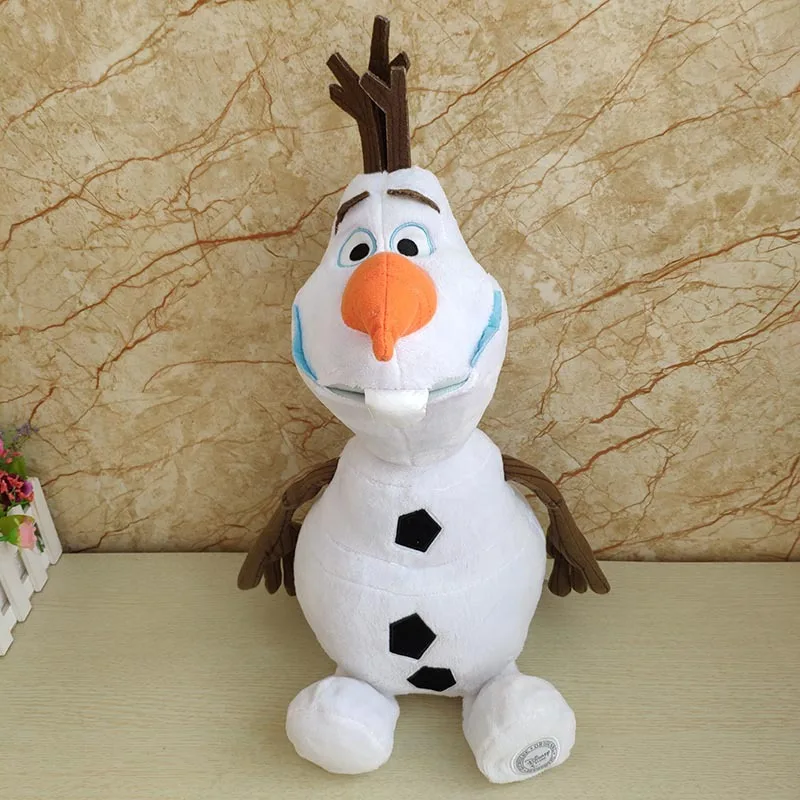 23cm Olaf Disney Frozen 2 23 см/30 см/50 см Снеговик Плюшевые игрушки в виде Олафа Мягкие плюшевые куклы Kawaii мягкие животные для детей рождественские подарки - Цвет: 23cm Olaf