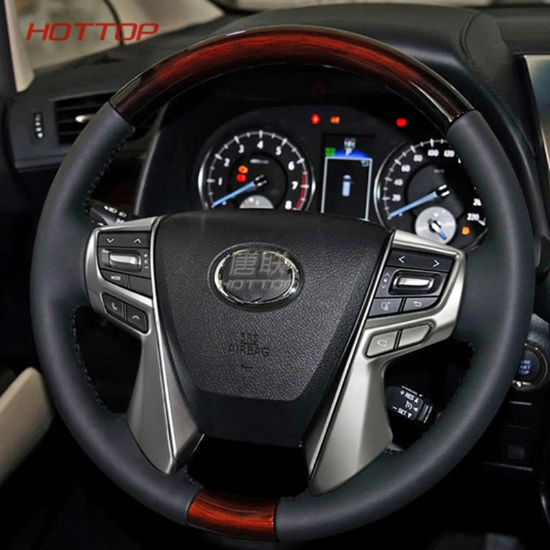 Для Toyota Alphard Vellfire 2016 2017 2018 2019 2020 автомобильный детектор Стильный ABS Матовый Руль