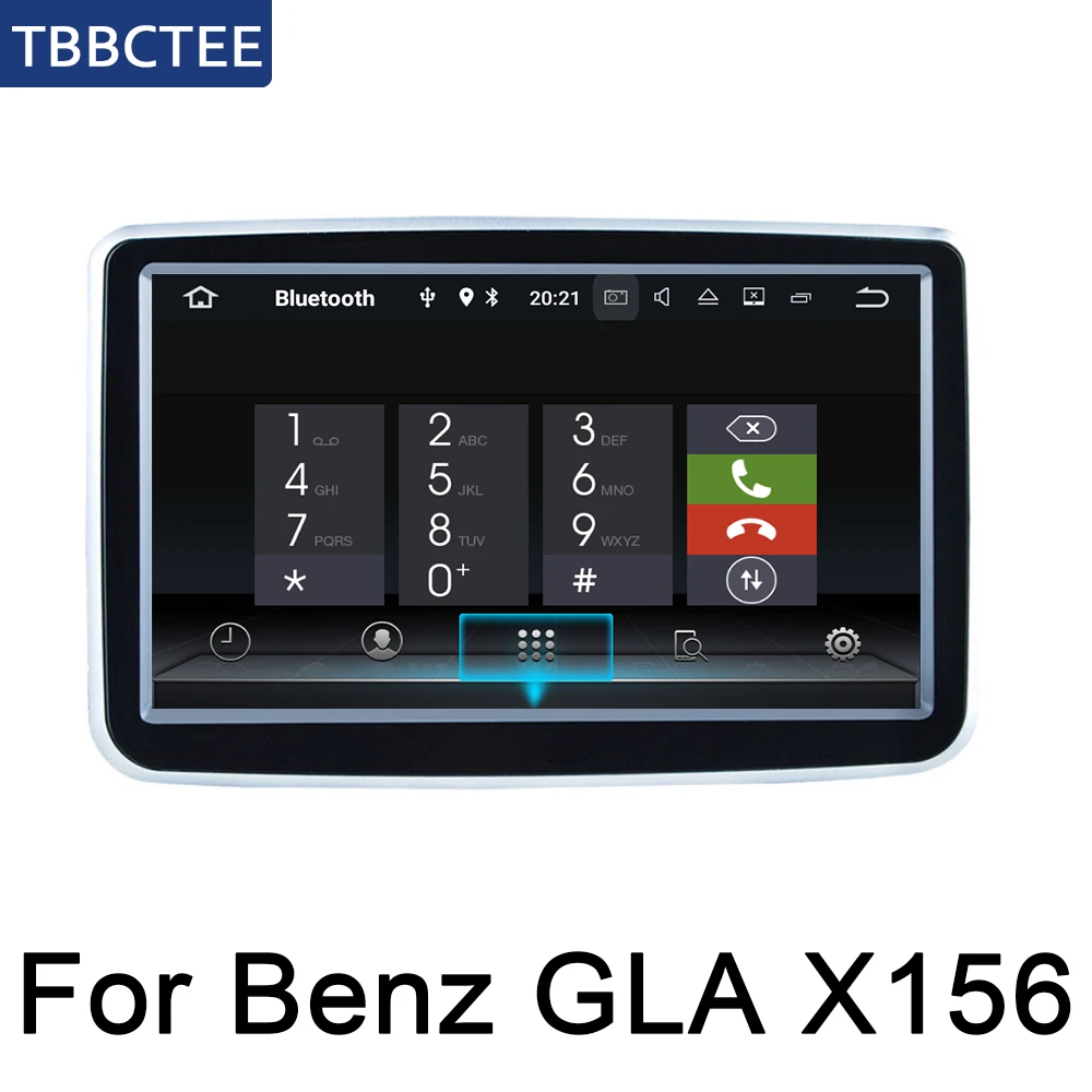 Discount For Mercedes Benz GLA Class X156 2015~2019 NTG IPS Android car multimedia player gps navigation original style HD screen WiFi BT 5