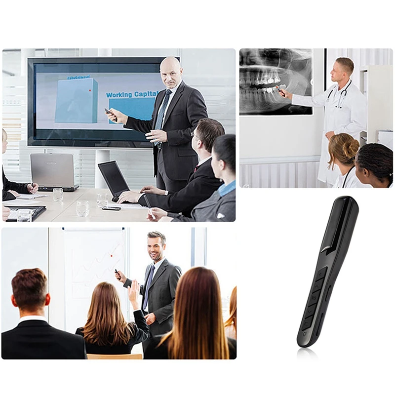 PPT флип-ручка беспроводной Презентер PPT Clicker многофункциональная электронная ручка-флип-ручка пульт дистанционного управления PR-28 черный