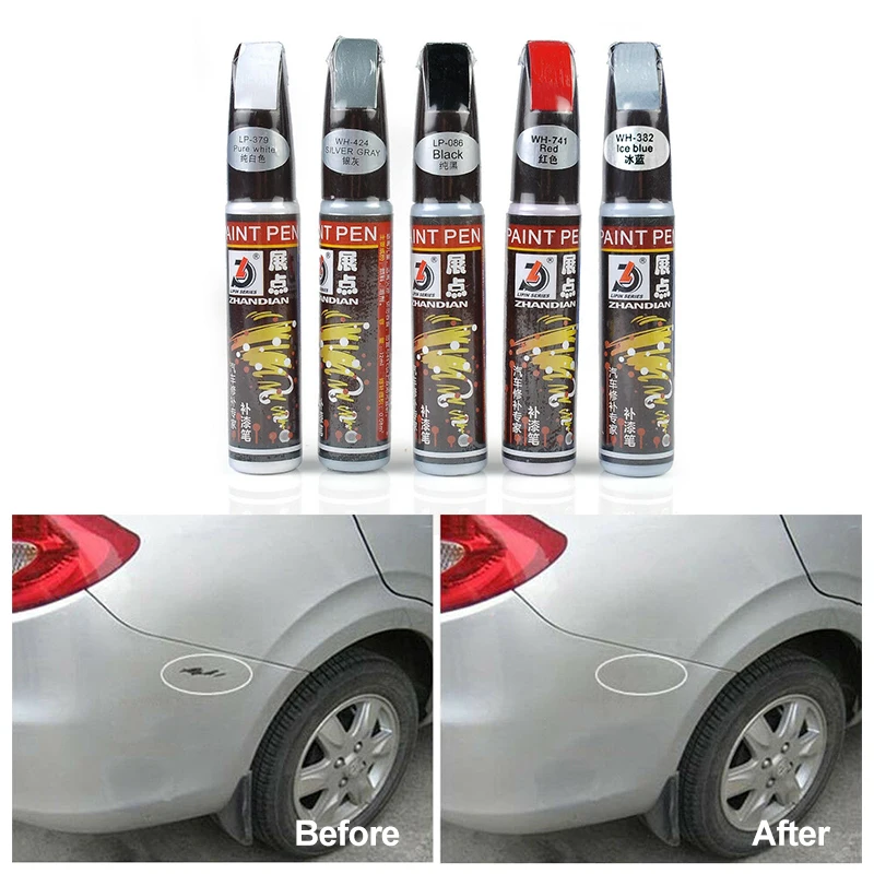 

12ml Car Auto Coat Scratch Clear Repair Paint Pen Applicator Tools Auto Non-toxic Permanent Water Resistant DIY Car Styling
