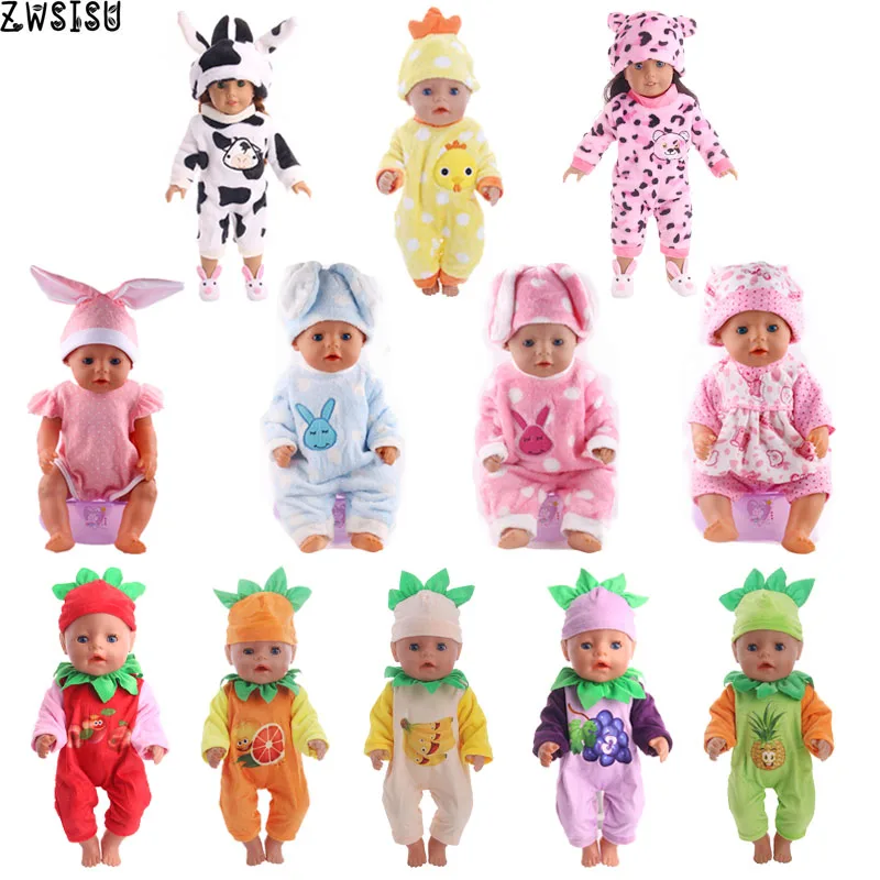 Poppenkleertjes 15 Stijl Kiezen 1 Kerstcadeau Pop Kleding Leuke Pyjama Dragen Fit 18 Inch Amerikaanse Pop 43 Cm Born Pop Speelgoed Doll Clothes Baby Born Zapfbaby Born Zapf Doll Aliexpress