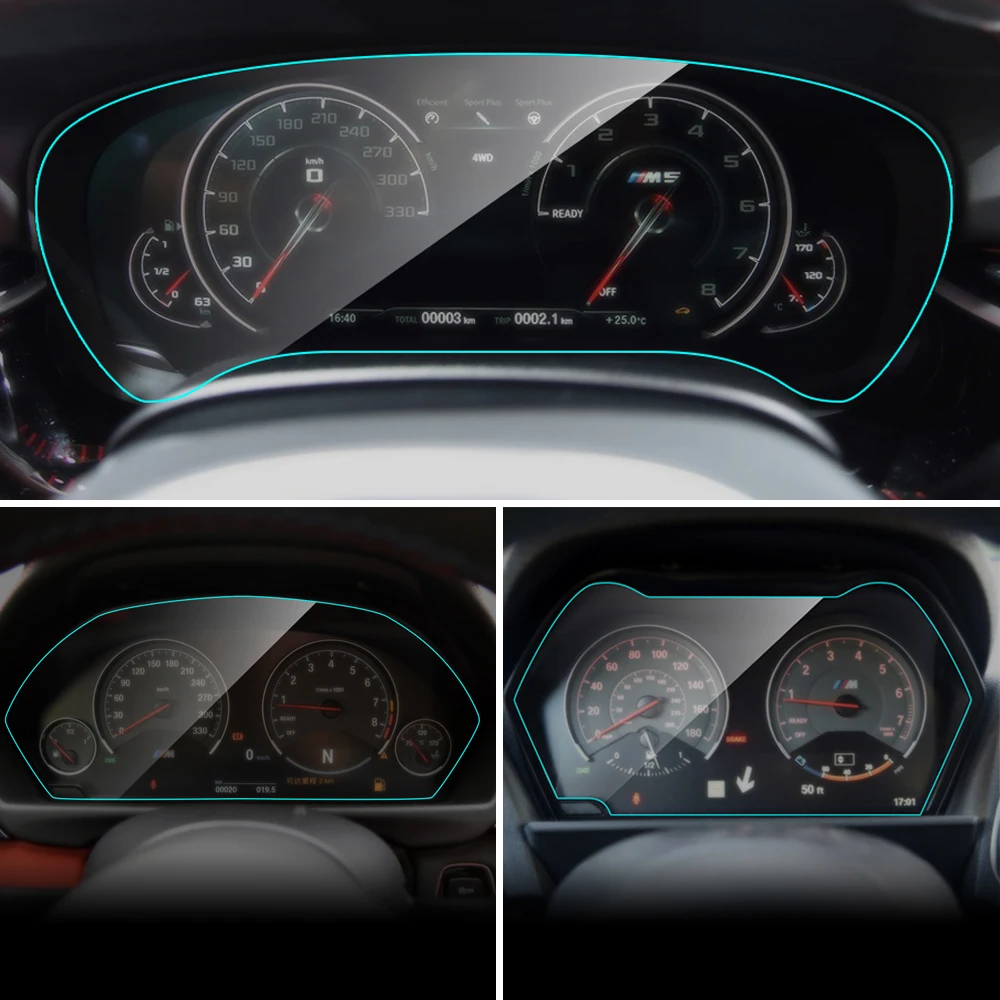Автомобильный инструмент Панель Экран протектор для BMW F87 F80 F82 F83 M2 M3 M4 прозрачная