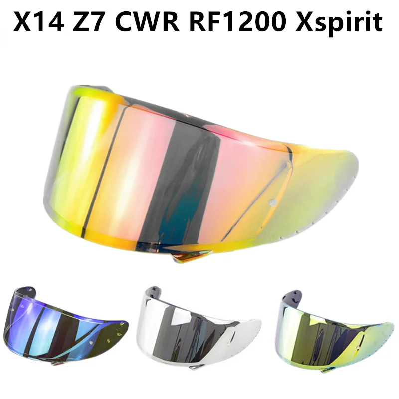 

Motorcycle Helmet Visor for X14 Z7 CWR RF1200 Xspirit Full Face X14 Helmet Visor Casco Moto Windshield Capacete Accessories