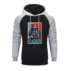 Звездные войны TheDarth рубашка с Вейдером мужские реглан худи Crewneck Толстовки 2019 зима флис теплый хип хоп Уличная Мужская s