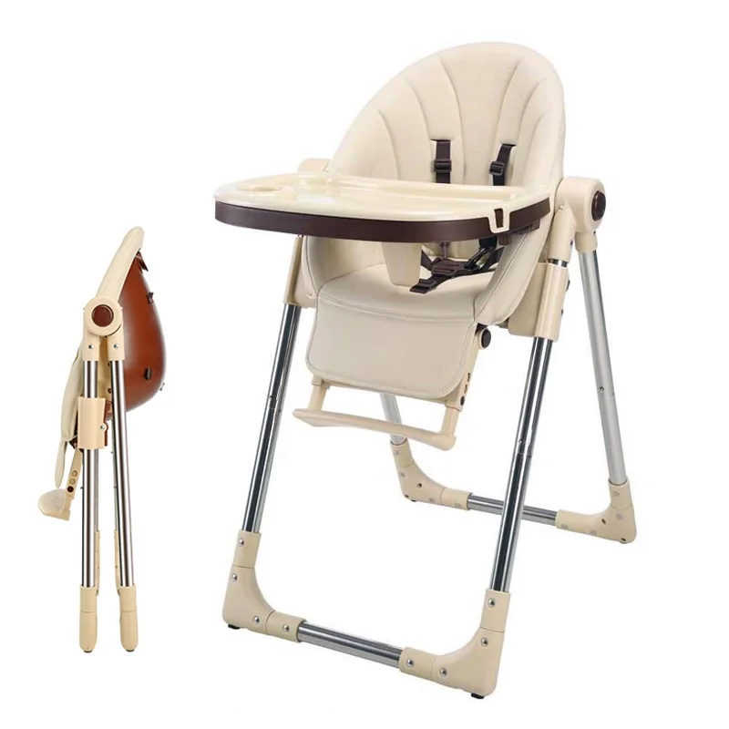 leather high chair baby