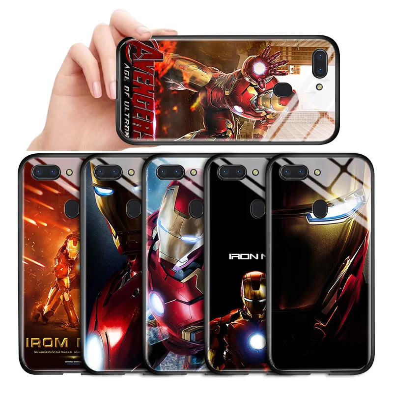 Чехол из закаленного стекла для OPPO A3 A5 A3S A9 2020|Бамперы| |