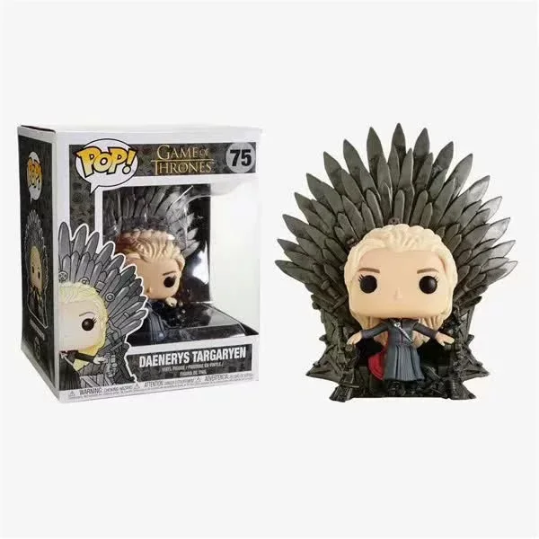 

Game of Thrones of Game a Song of Ice And Fire Pop 74 # Night King 75 # Daenerys Throne Boxed