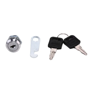 

1 Set Locks With Keys Cam Cylinder Locks Door Cabinet Mailbox Cabinet Drawer Locker Security Furniture Cabinet Door